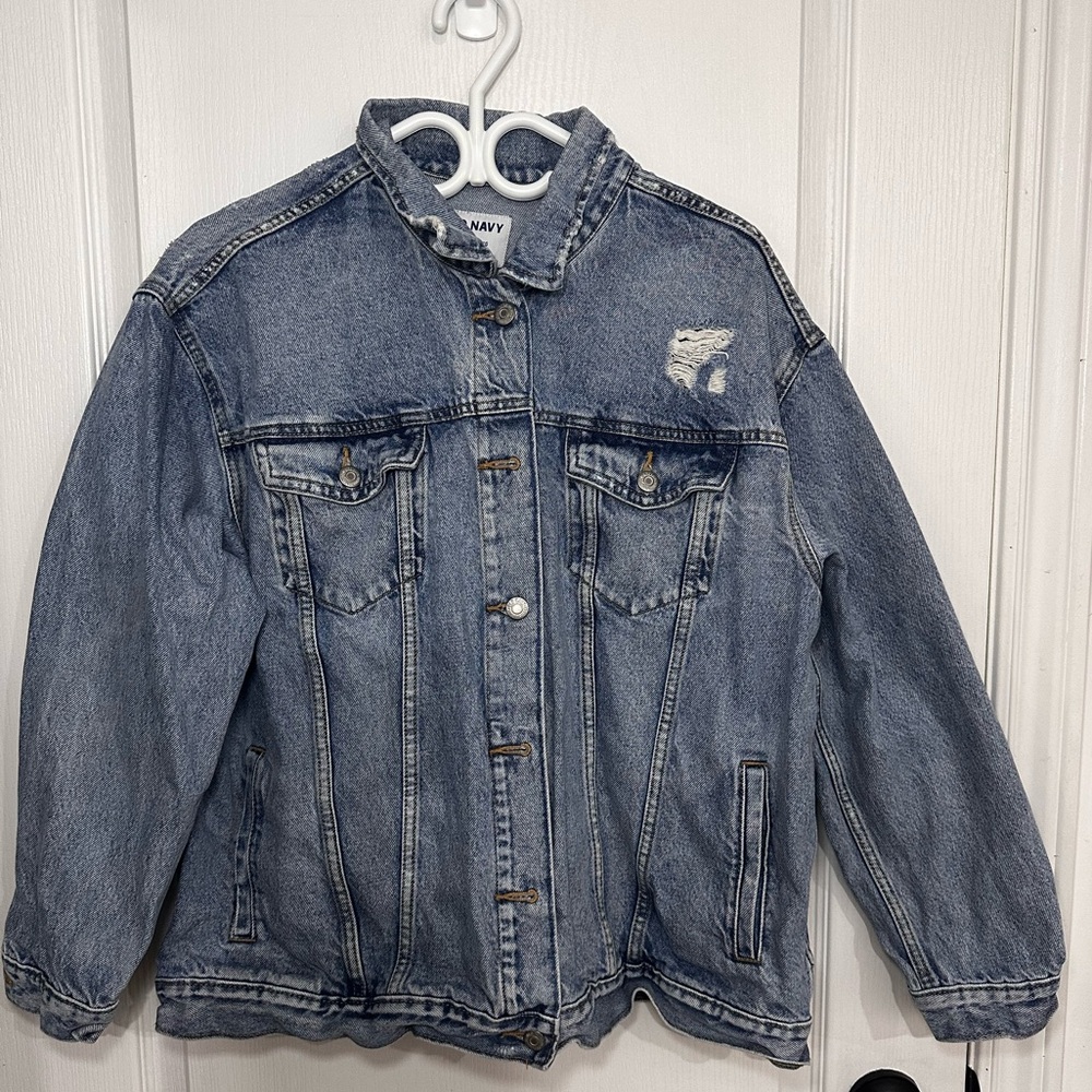 Old Navy Blue Denim Jacket - XL
